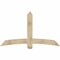 Ekena Millwork Bellingham Rough Sawn Timber Gable Bracket, Douglas Fir, 72"W x 42"H x 6"D x 6"F, 14/12 Pitch GBW072X42X0606BEL00RDF - alternate 1